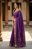 Royal Purple Kanjivaram Silk Saree Gold Zari Border Traditional Motif Pallu