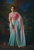 Elegant Multicolor Silk Saree with Beads Work and Designer Border for Women