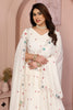 Ivory White Embroidered Lehenga Choli with Dupatta Silk Blend Wedding Festive Wear