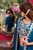 Elegant Teal Blue Vichitra Silk Lehenga Choli with Embroidered Blouse for Women