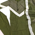 Elegant Olive Green Readymade Straight Salwar Suit with Dupatta for Women