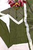 Elegant Olive Green Readymade Straight Salwar Suit with Dupatta for Women