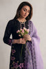 Stunning Black Roman Glass Silk Embroidered Readymade Salwar Suit with Dupatta for Women