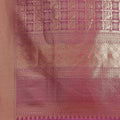 Purple Pink Kanjivaram Silk Saree with Rich Zari Weaving Blouse