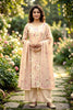 Lovely Peach Floral Digital Printed Cotton Palazzo Suit with Dupatta for Women
