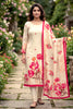 Wonderful Cream Floral Digital Printed Cotton Salwar Suit with Dupatta for Women