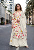 Wonderful White Floral Digital Printed Crepe Palazzo Suit with Dupatta for Women