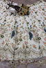 Elegant Off White Peacock Embroidered Faux Georgette Bridal Lehenga Choli for Women
