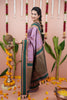 Lavender Silk Saree Dark Green Woven Border Traditional Design