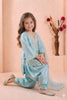 Premium Sky Blue GMY Silk Embroidered Pakistani Style Suit Set for Girls