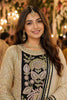 Vibrant Cream Embroidered Palazzo Suit Designer Dupatta for Women