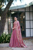 Beautiful Dusty Pink Fandy Silk Lehenga Choli with Designer Embroidered Dupatta