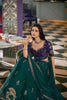 Luxury Teal Green Rangoli Silk Embroidered Lehenga Choli Designer Dupatta for Wedding