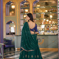 Luxury Teal Green Rangoli Silk Embroidered Lehenga Choli Designer Dupatta for Wedding