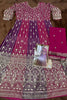 Luxury Multi Color Embroidered Wedding Gown Designer Dupatta for Women