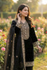 Elegant Black Pure Fendy Silk Heavy Embroidered Straight Salwar Suit Dupatta