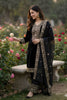 Elegant Black Pure Fendy Silk Heavy Embroidered Straight Salwar Suit Dupatta 