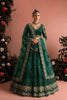 Beautiful Rama Green Butterfly Net Heavy Embroidered Lehenga Choli with Designer Dupatta for Wedding