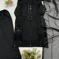 Elegant Black Chanderi Embroidered Straight Palazzo Suit with Designer Dupatta for Women