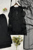 Elegant Black Chanderi Embroidered Straight Palazzo Suit with Designer Dupatta for Women