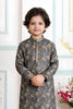 Cute Multicolor Art Silk Embroidered Designer Boys Kurta Pyjama Set for Wedding