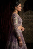 Elegant Purple Butterfly Net Embroidered Designer Lehenga Choli with Dupatta for Wedding