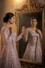 Lovely Pink Butterfly Net Embroidered Designer Lehenga Choli with Dupatta for Wedding