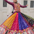 Premium Multicolor Georgette Navratri Chaniya Choli with Traditional Work for Garba