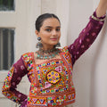 Premium Multicolor Georgette Navratri Chaniya Choli with Traditional Work for Garba