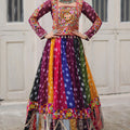 Premium Multicolor Georgette Navratri Chaniya Choli with Traditional Work for Garba