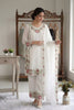 Beautiful White Floral Embroidered Designer Sharara Suit with Dupatta for Wedding
