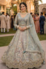 Elegant Sky Blue Net Embroidered Designer Lehenga Choli with Dupatta for Wedding