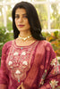 Graceful Wine Silk Blend Embroidery Salwar Suit Dupatta for Women