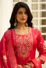 Beautiful Rani Pink Silk Blend Embroidery Salwar Suit Dupatta for Women
