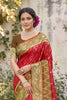 Beautifull Rani Pink Soft Silk Saree with Jacquard Work for Wedding