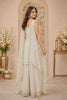 Elegant Off White Georgette Designer Sharara Suit with Embroidery Work and Designer Dupatta