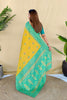 Stylish Yellow Silk Zari Weaving Work Saree for Wedding