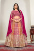 Royal Multicolor Designer Lehenga Choli with Embroidery Work and Matching Dupatta for Wedding