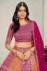 Royal Multicolor Designer Lehenga Choli with Embroidery Work and Matching Dupatta for Wedding