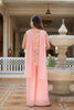 Beautiful Baby Pink Premium Star Georgette Palazzo Suit Embroidery Work