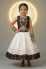 Elegant Multicolor Cotton Printed Girls Lehenga Choli with Flared Skirt for Navratri