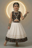 Elegant Multicolor Cotton Printed Girls Lehenga Choli with Flared Skirt for Navratri