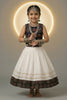 Elegant Multicolor Cotton Printed Girls Lehenga Choli with Flared Skirt for Navratri