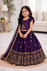 Stunning Purple Designer Lehenga Choli Set for Girls with Embroidered Work and Dupatta