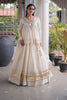 Elegant Off-White Cotton Designer Lehenga Choli for Women with Gota Patti Work