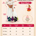 Stylish Off-White Multicolor Rayon Mirror Work Designer Lehenga Choli for Girls