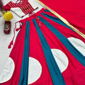 Traditional Multicolor Cotton Designer Lehenga Choli with Gamthi Work for Women
