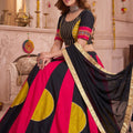 Trendy Multicolor Cotton Designer Lehenga Choli with Gamthi Work for Women