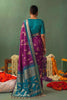 Elegant Purple Soft Silk Jacquard Work Saree for Women