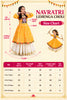 Stylish Yellow Cotton Bandhani Print Indo Western Lehenga Choli for Girls with Dupatta